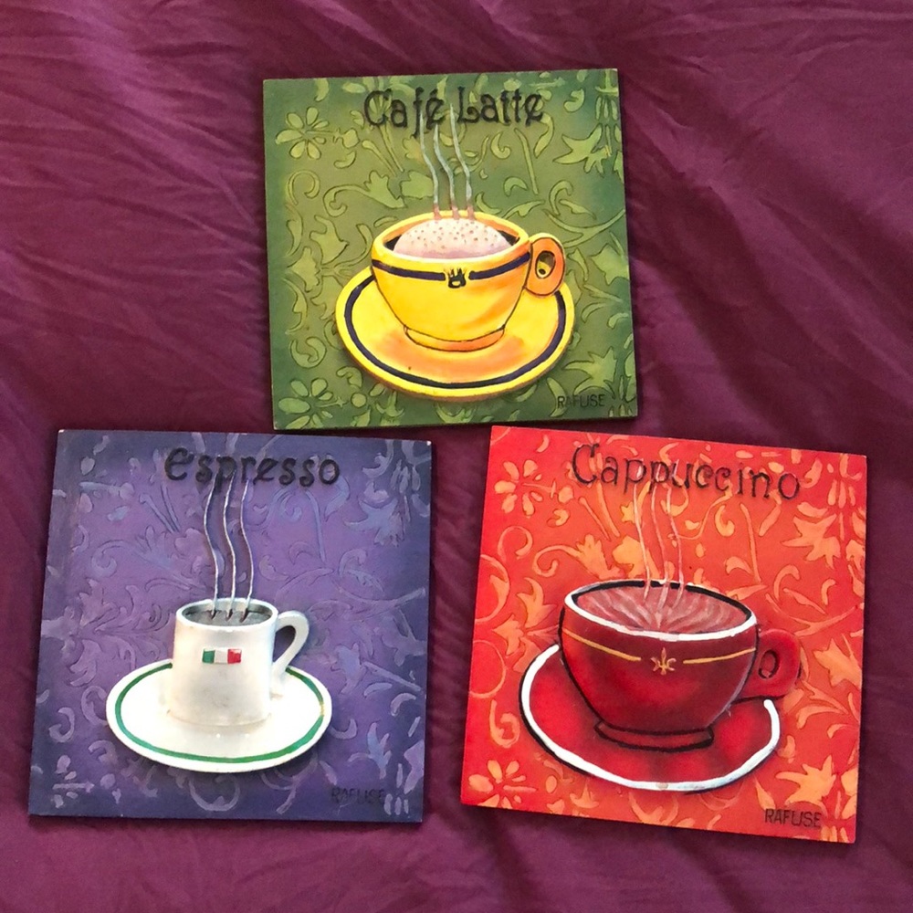 Coffee themed tiles